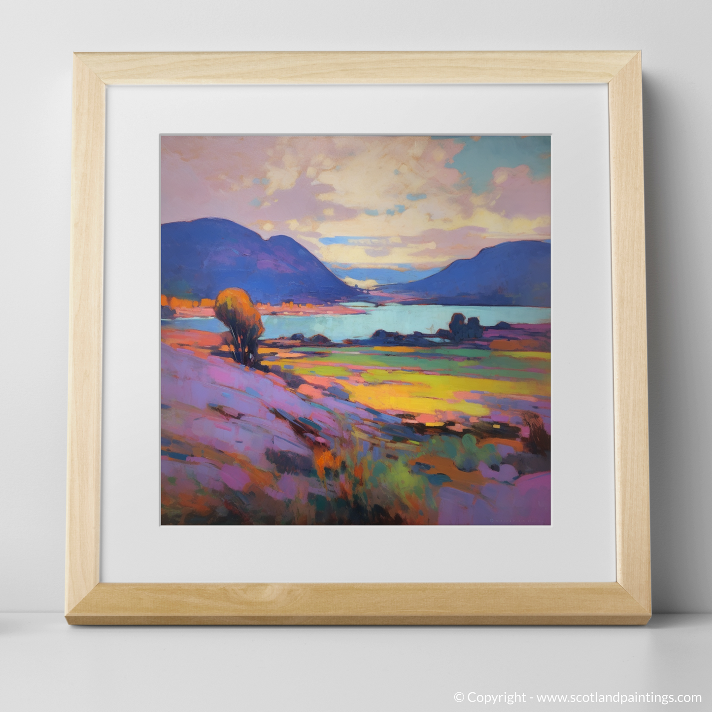 Highland Serenity: An Impressionist Ode to Loch Insh