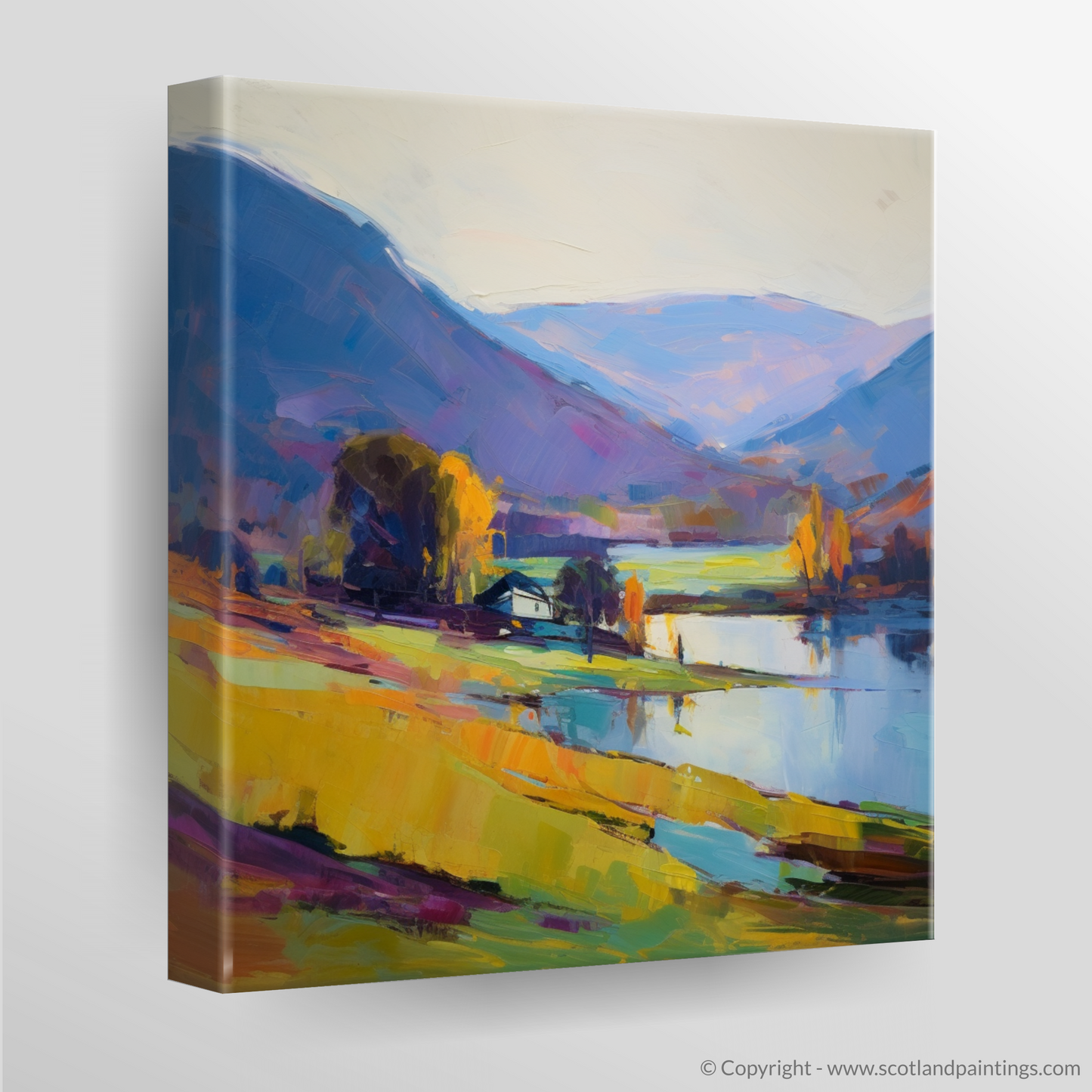 Loch Earn in Autumn Expression