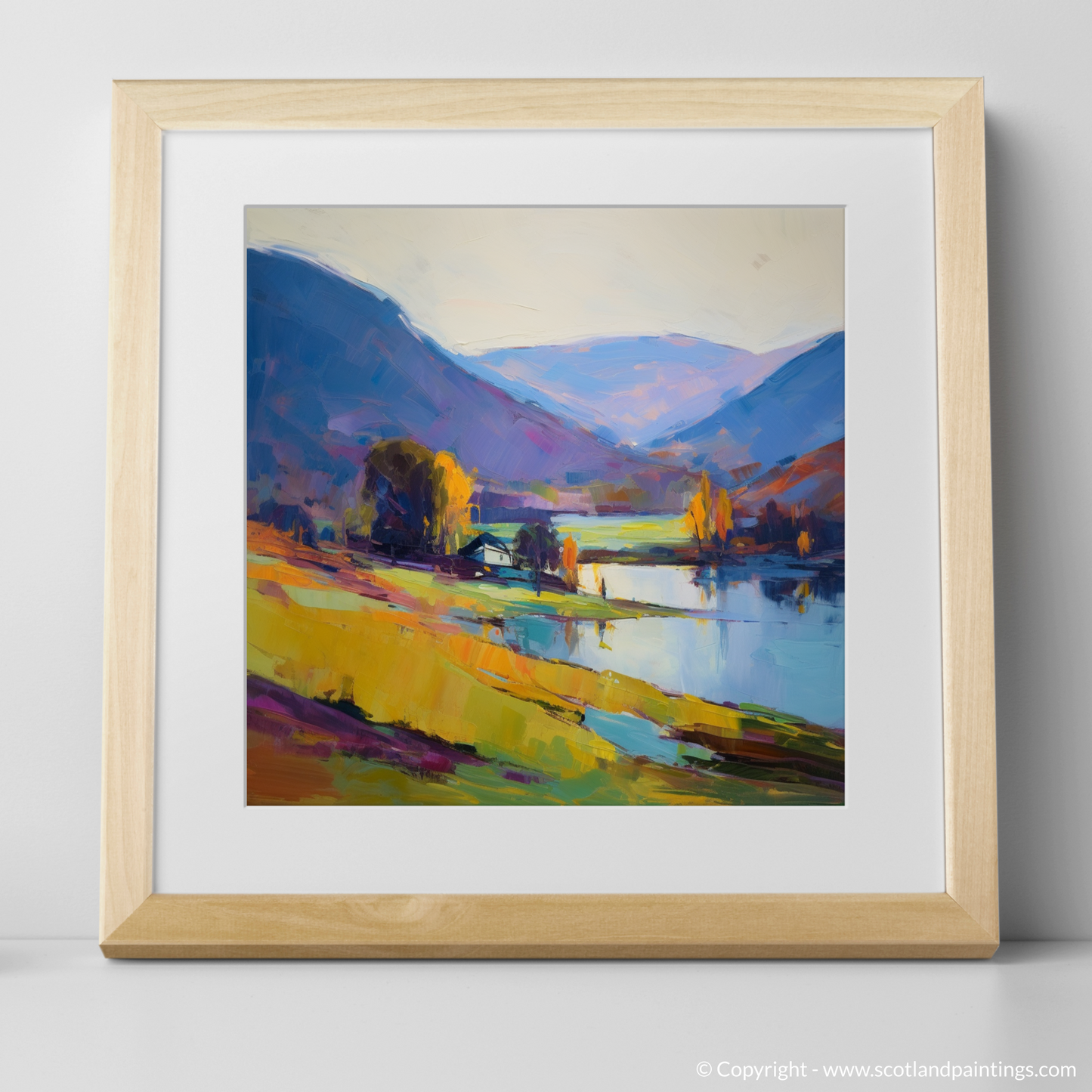 Loch Earn in Autumn Expression