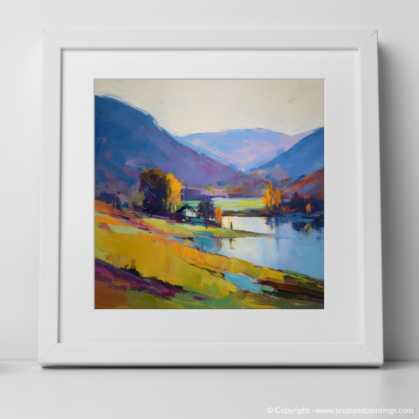 Loch Earn in Autumn Expression