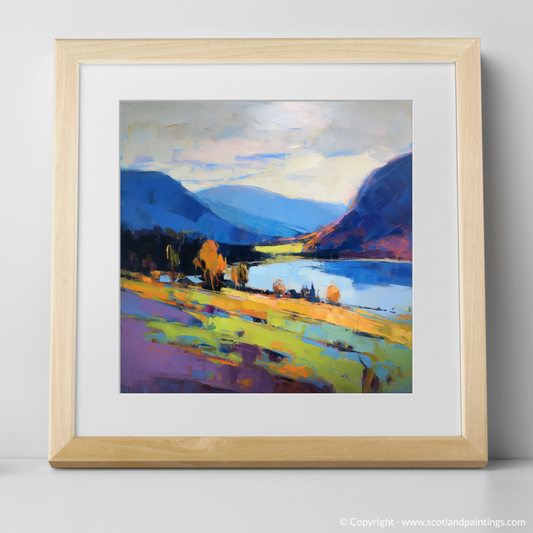 Highland Embrace: An Expressionist Ode to Loch Earn
