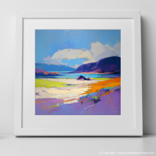 Wild Essence of Luskentyre: An Expressionist Ode to Scottish Shores