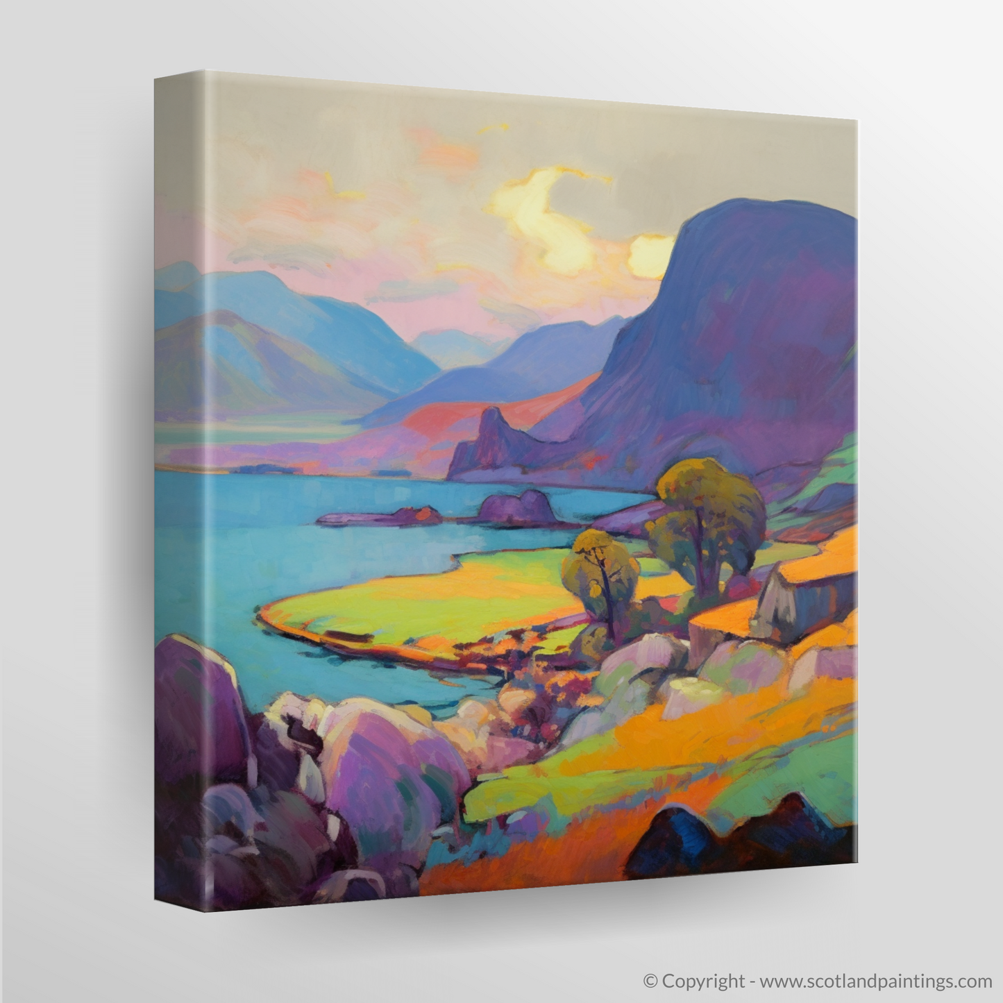 Isle of Skye Enchantment: An Impressionist Journey through Scottish Isles