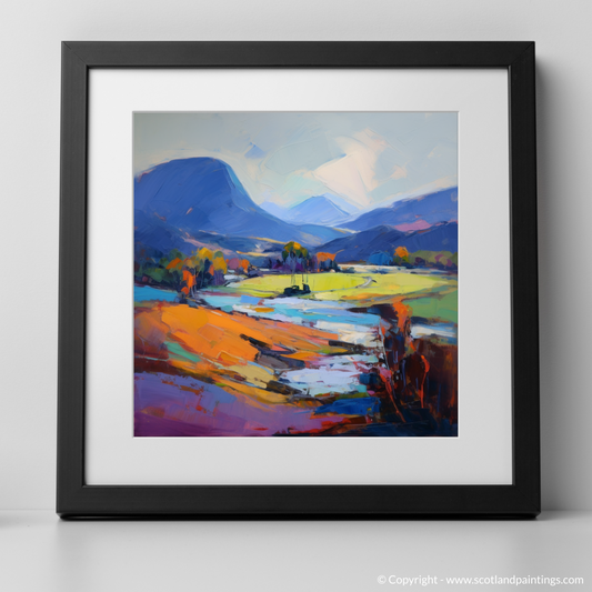 Highland River Rhapsody: An Expressionist Ode to River Spean