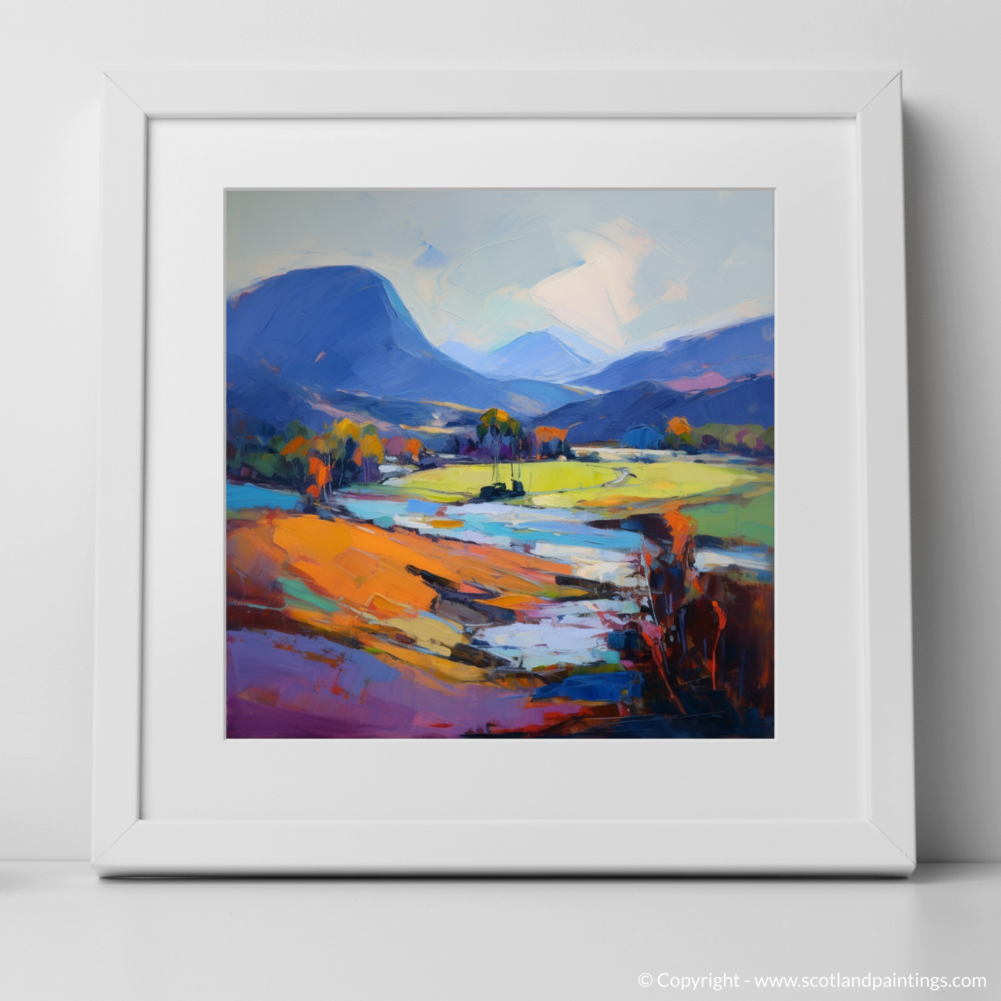 Highland River Rhapsody: An Expressionist Ode to River Spean