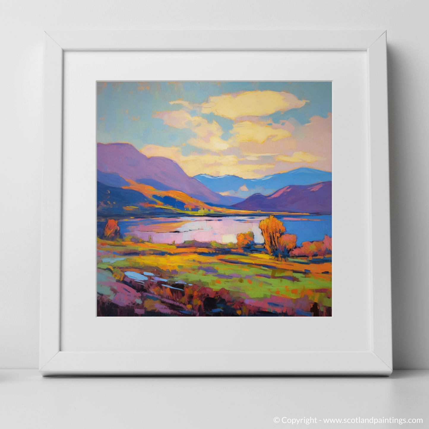 Highland Serenity: Sunset over Loch Insh