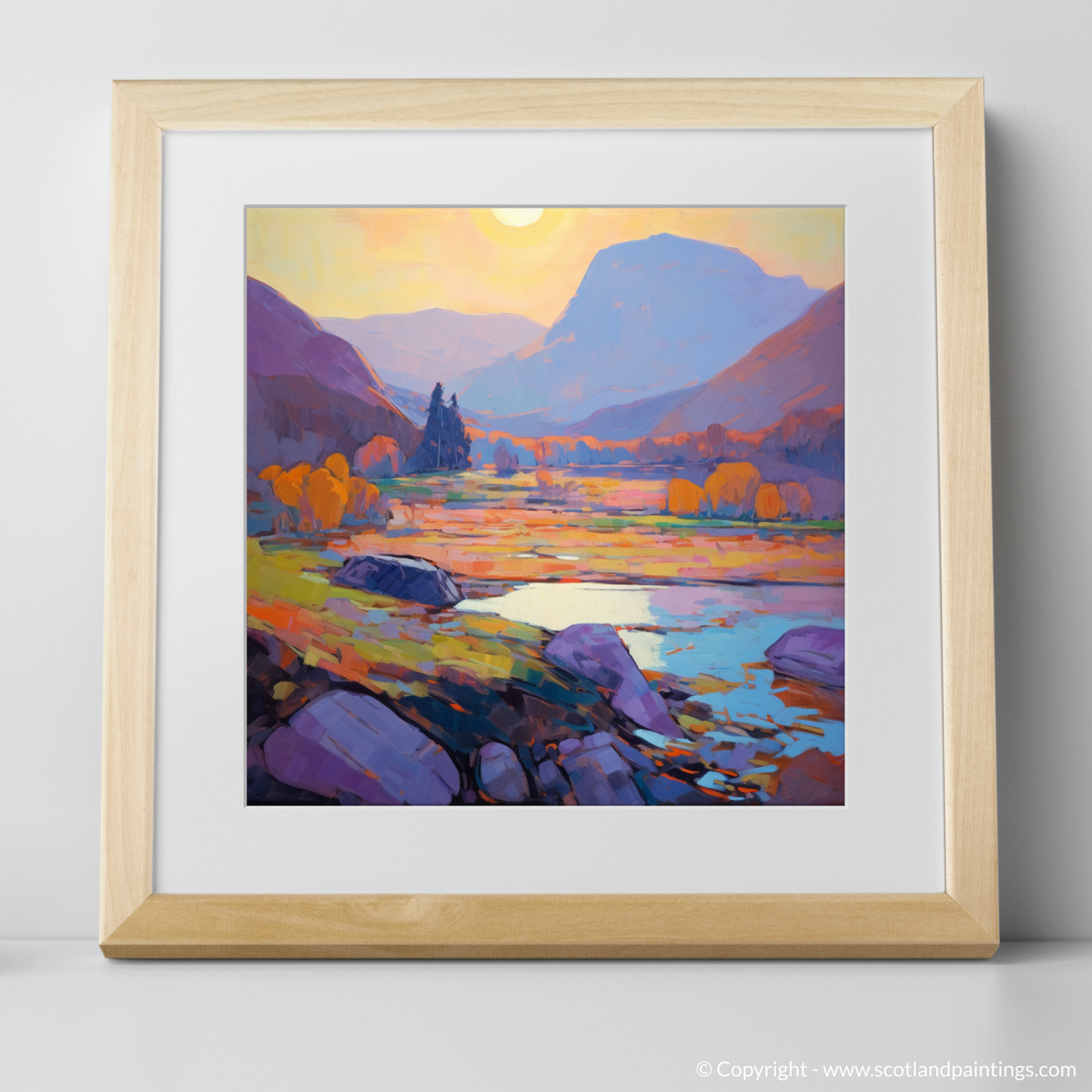 Warm Embrace of Glencoe Sunset