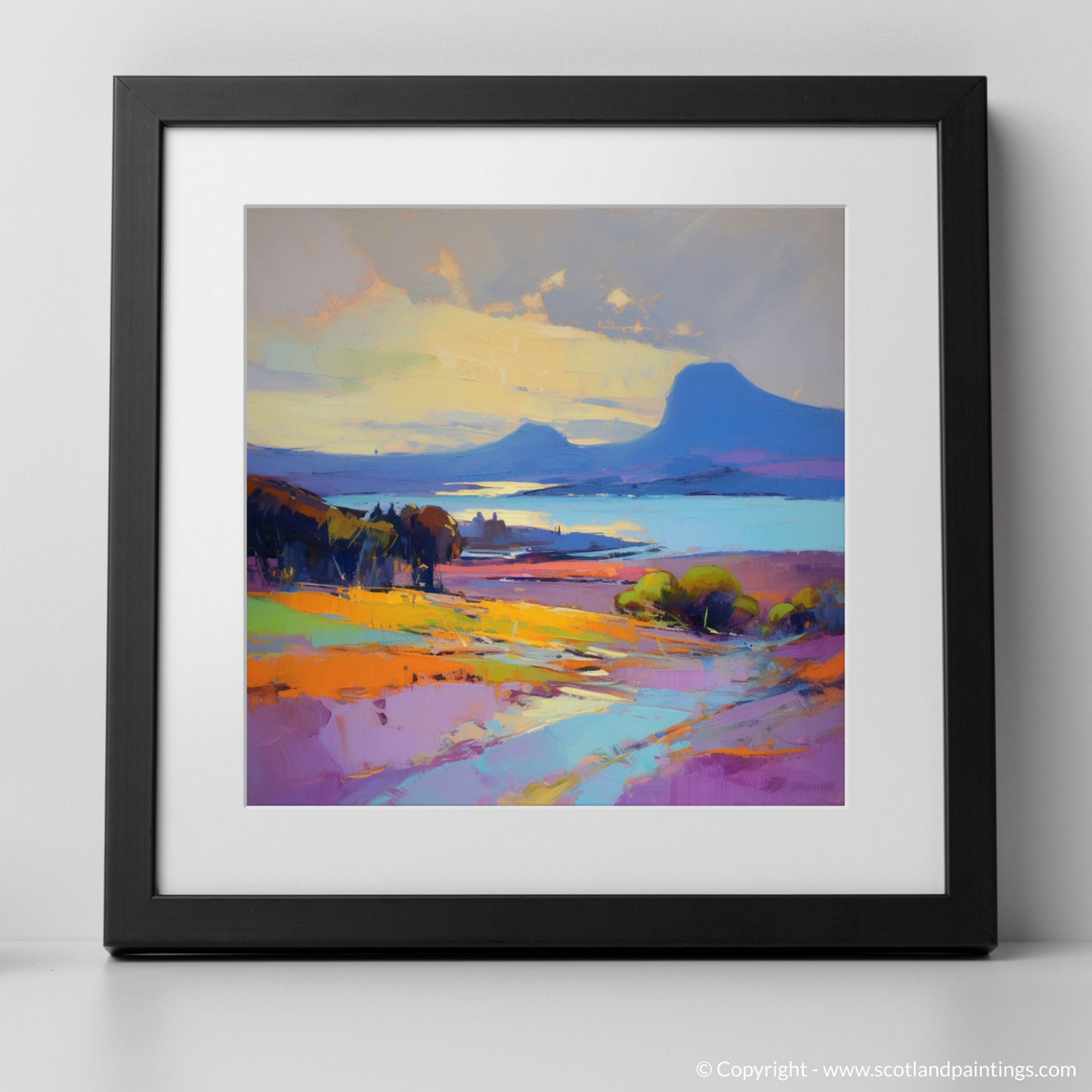 Summer Serenade: An Expressionist Ode to Isle of Eigg