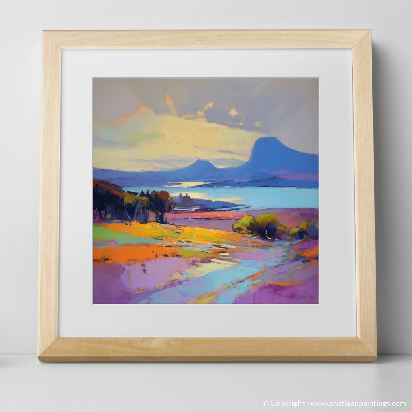 Summer Serenade: An Expressionist Ode to Isle of Eigg