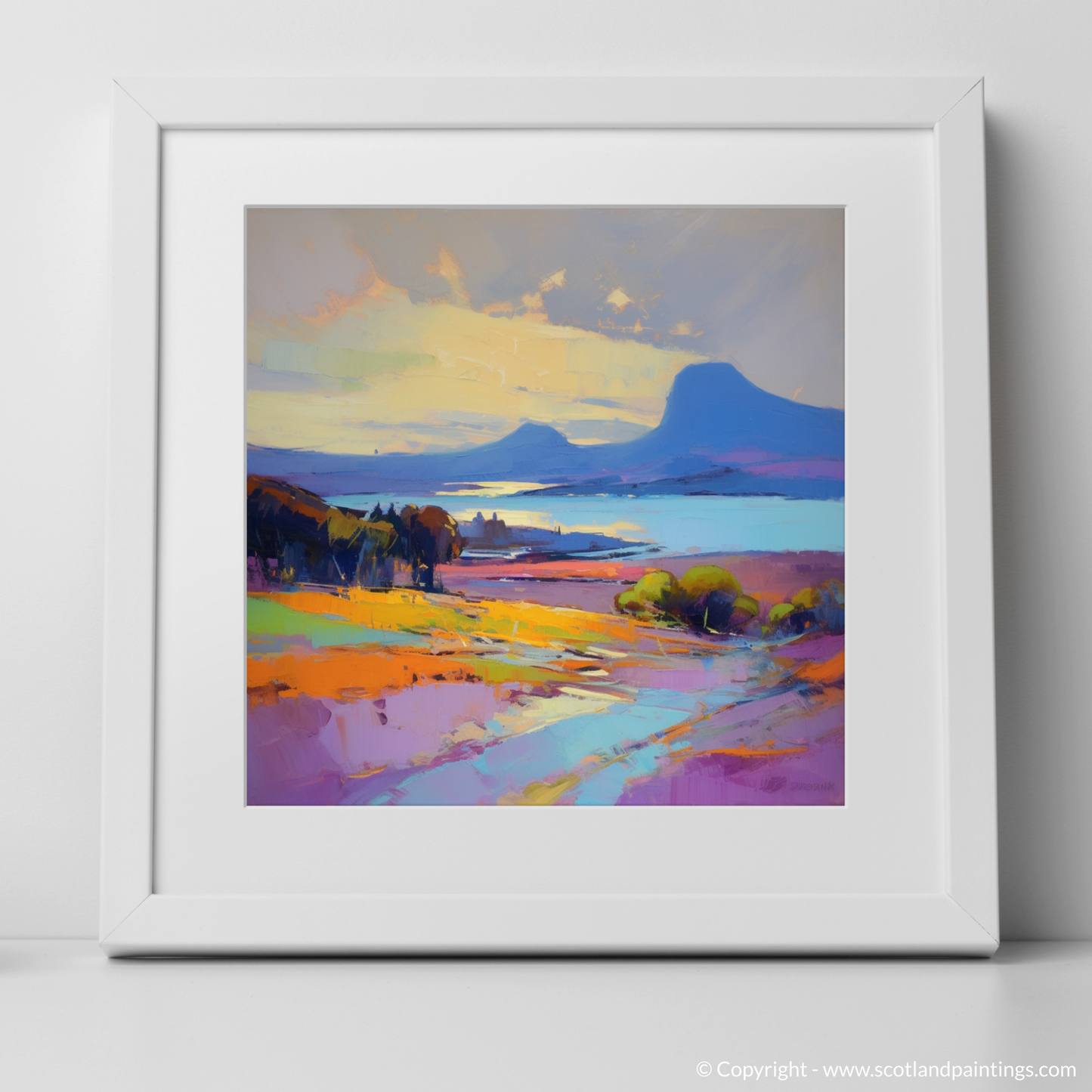 Summer Serenade: An Expressionist Ode to Isle of Eigg