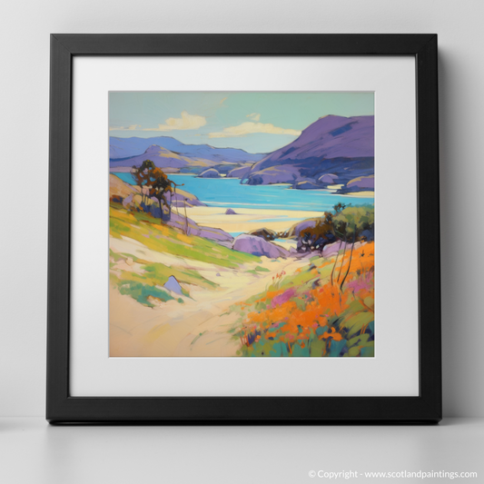 Achmelvich Beach Elegance: An Art Nouveau Tribute