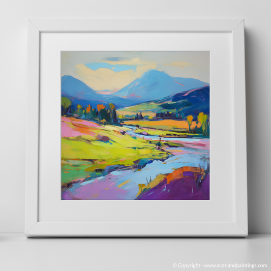 Summer Symphony: Vibrant Reflections of River Spean