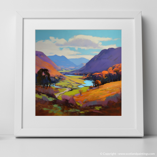 Enchanting Glen Shiel: An Impressionist Journey Through the Scottish Highlands