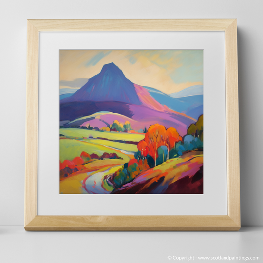 Vibrant Summit: A Fauvist Ode to Beinn a' Chròin