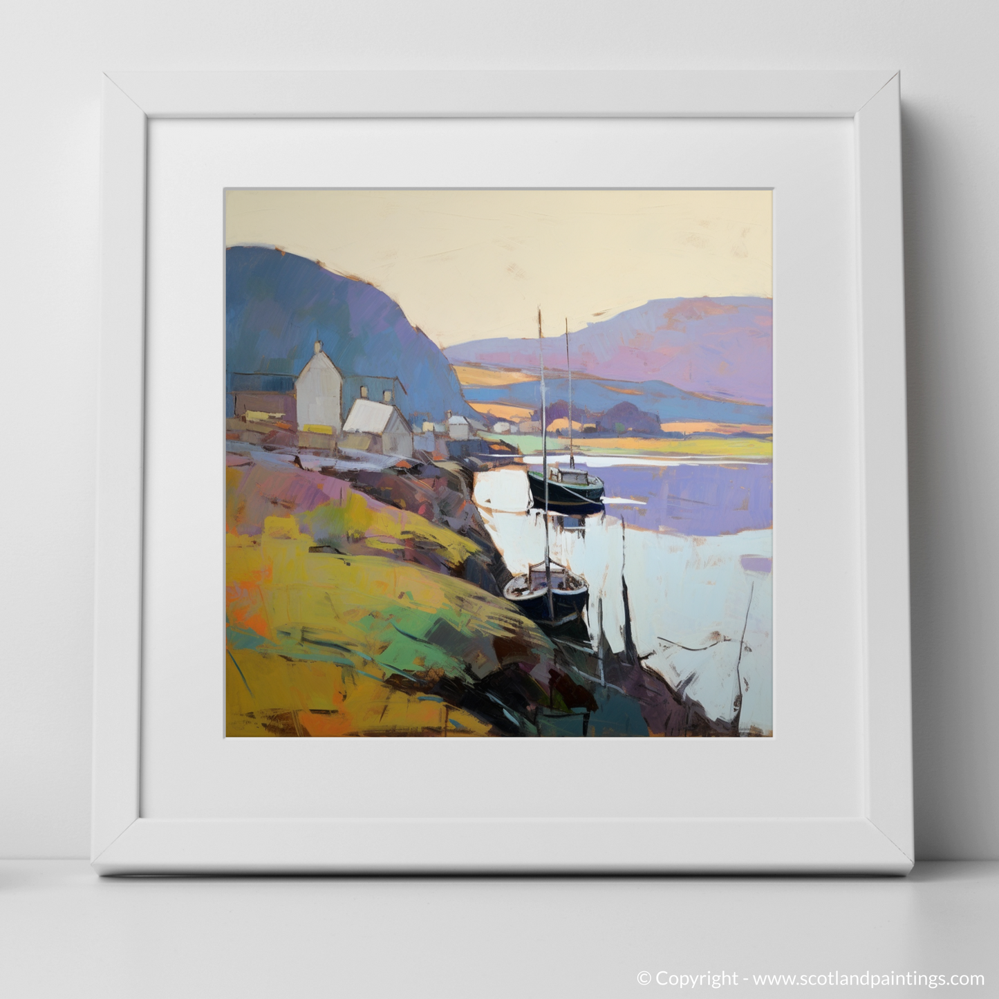 Cubist Charm of Lybster Harbour