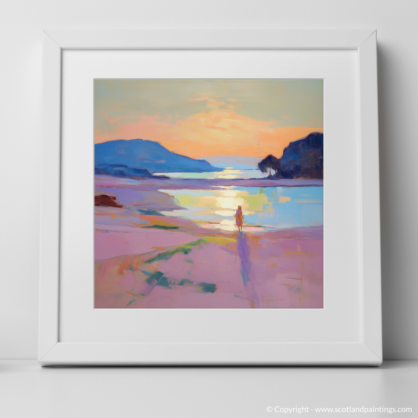 Dusk at Lunan Bay: An Impressionist Reverie