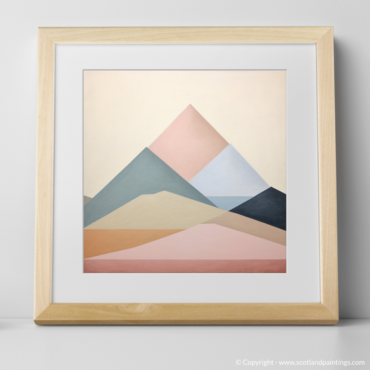 Scottish Mountain Serenity: A Study in Modern Minimalism