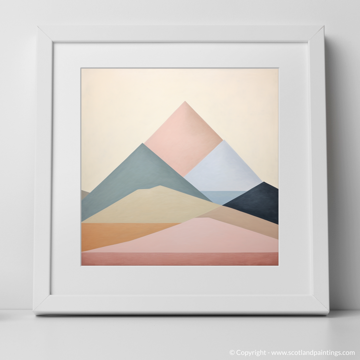 Scottish Mountain Serenity: A Study in Modern Minimalism