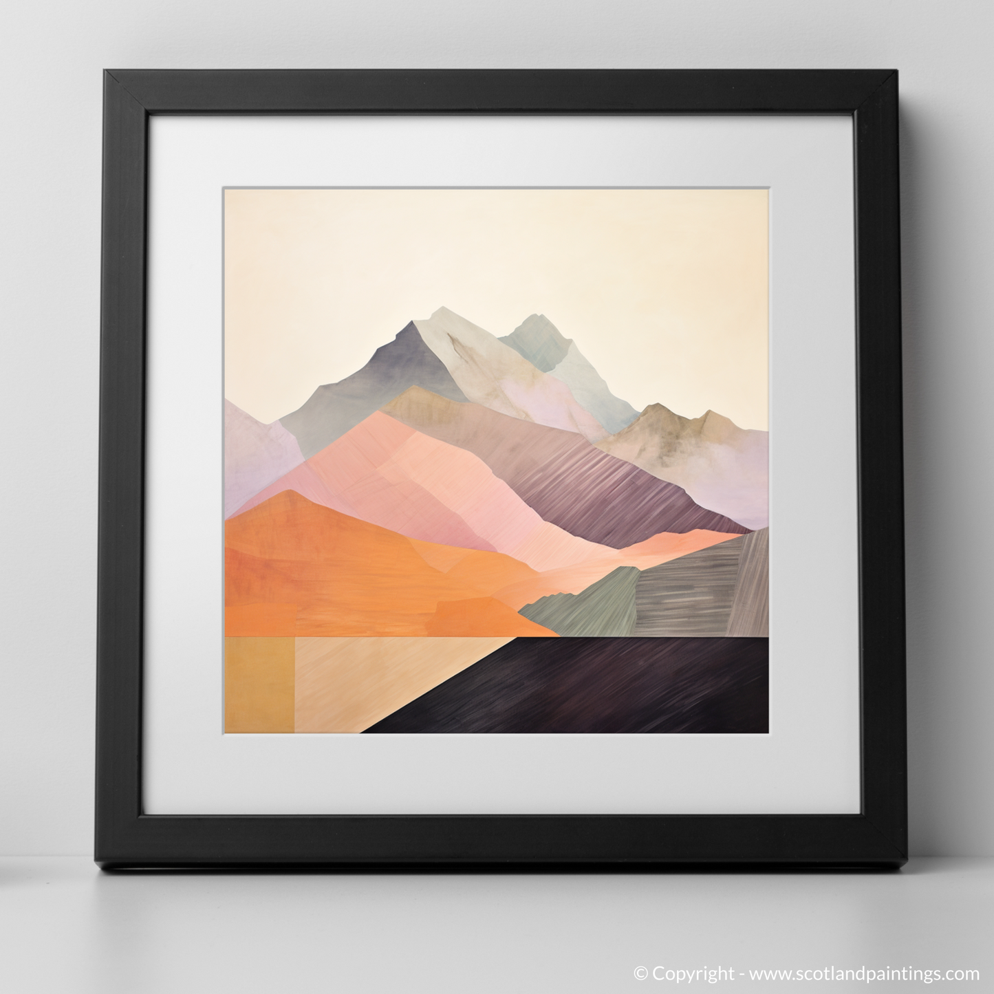 Highland Harmony: A Minimalist Tribute to Glen Coe