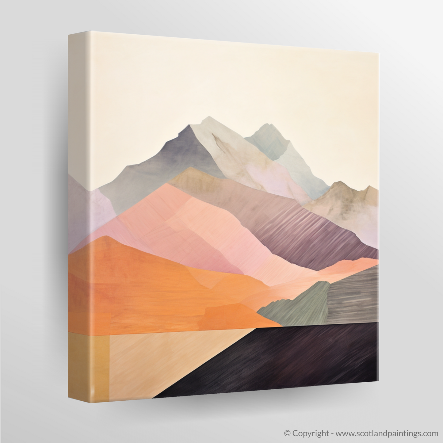 Highland Harmony: A Minimalist Tribute to Glen Coe