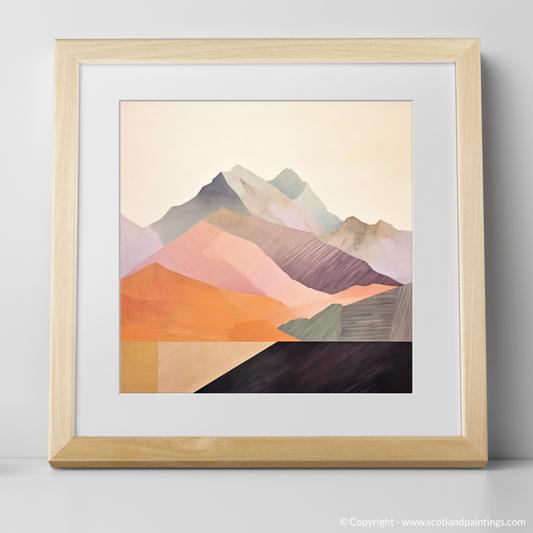 Highland Harmony: A Minimalist Tribute to Glen Coe