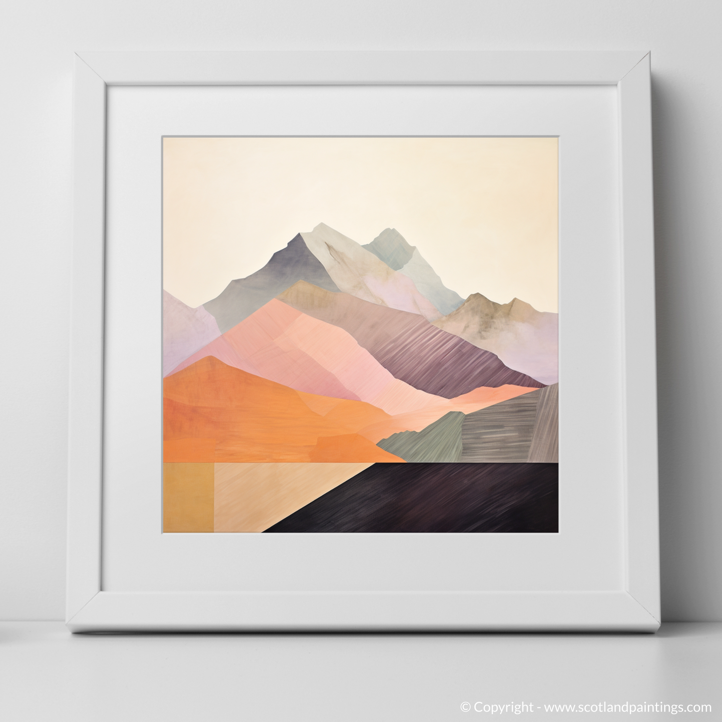 Highland Harmony: A Minimalist Tribute to Glen Coe