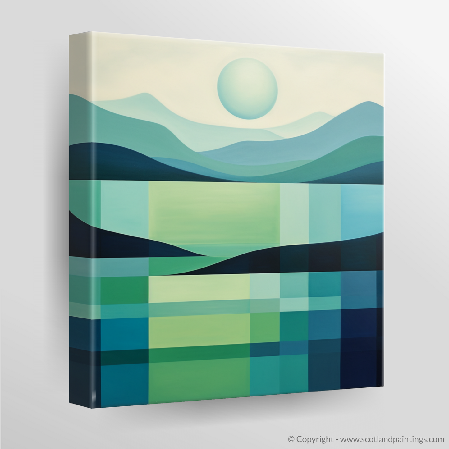 Serenity of Loch Lomond: A Minimalist Interpretation