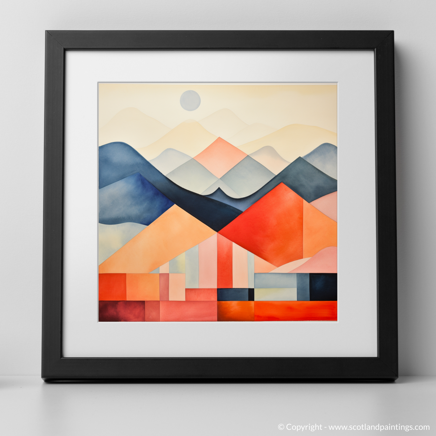 Glencoe Reimagined: A Symphony of Geometric Abstraction