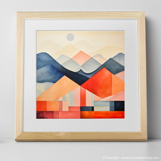 Glencoe Reimagined: A Symphony of Geometric Abstraction