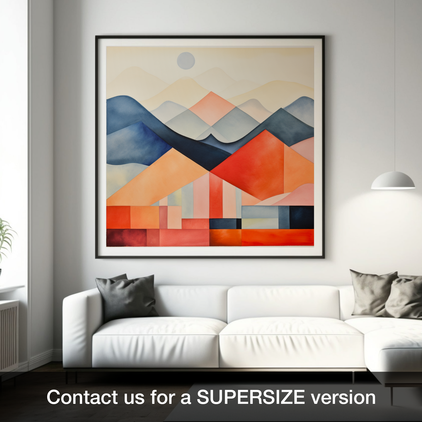 Glencoe Reimagined: A Symphony of Geometric Abstraction