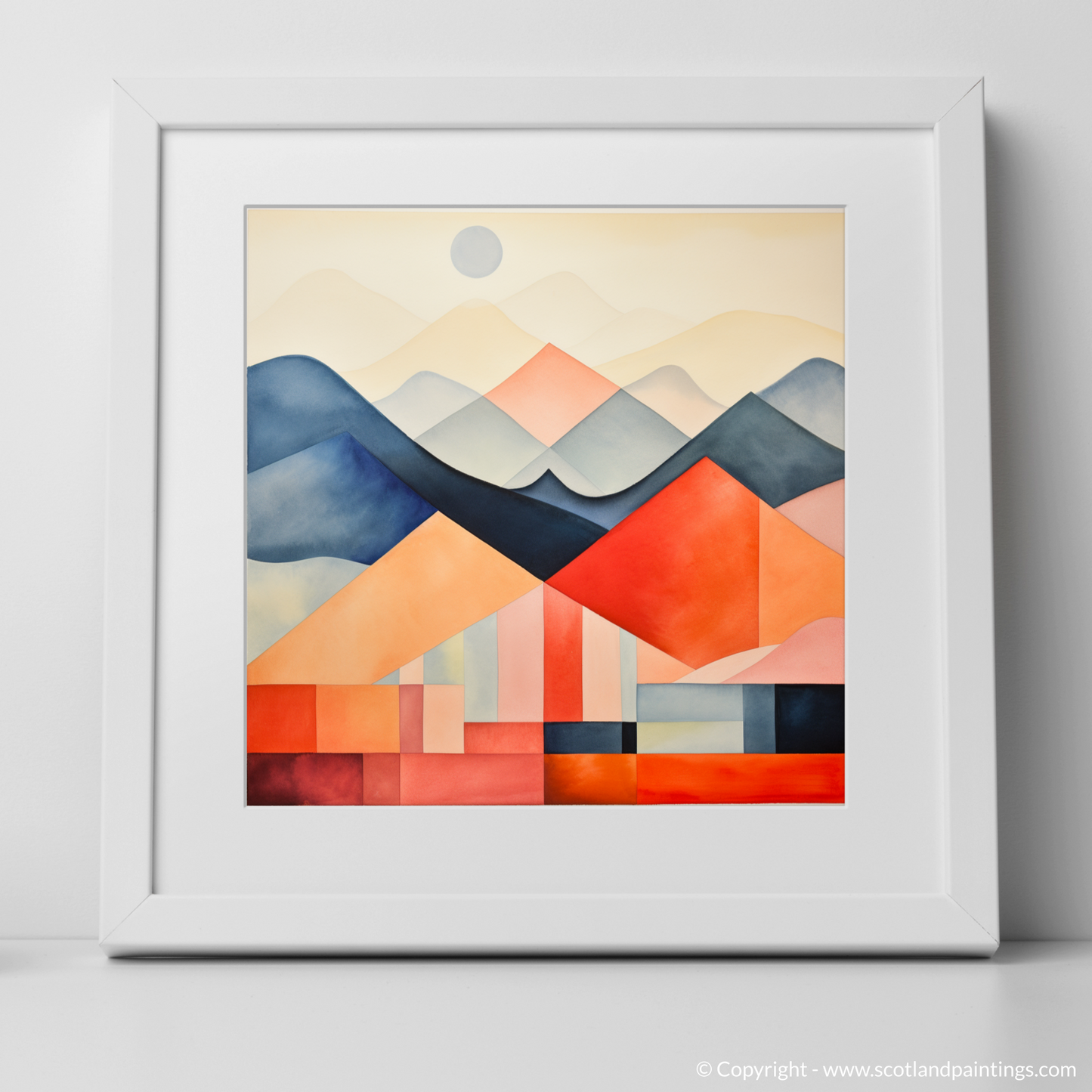 Glencoe Reimagined: A Symphony of Geometric Abstraction