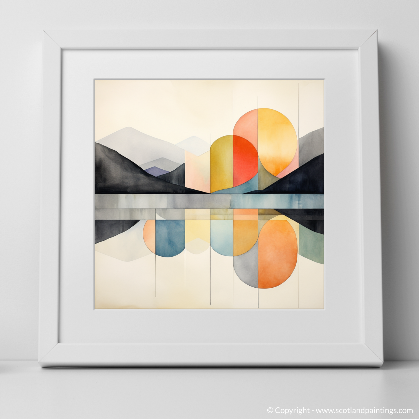 Loch Morar Serenity: A Minimalist Reflection