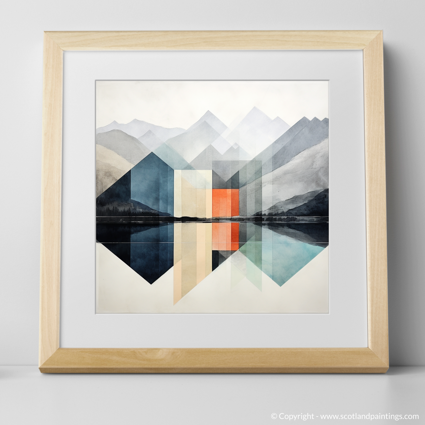 Glen Etive in Geometric Abstraction