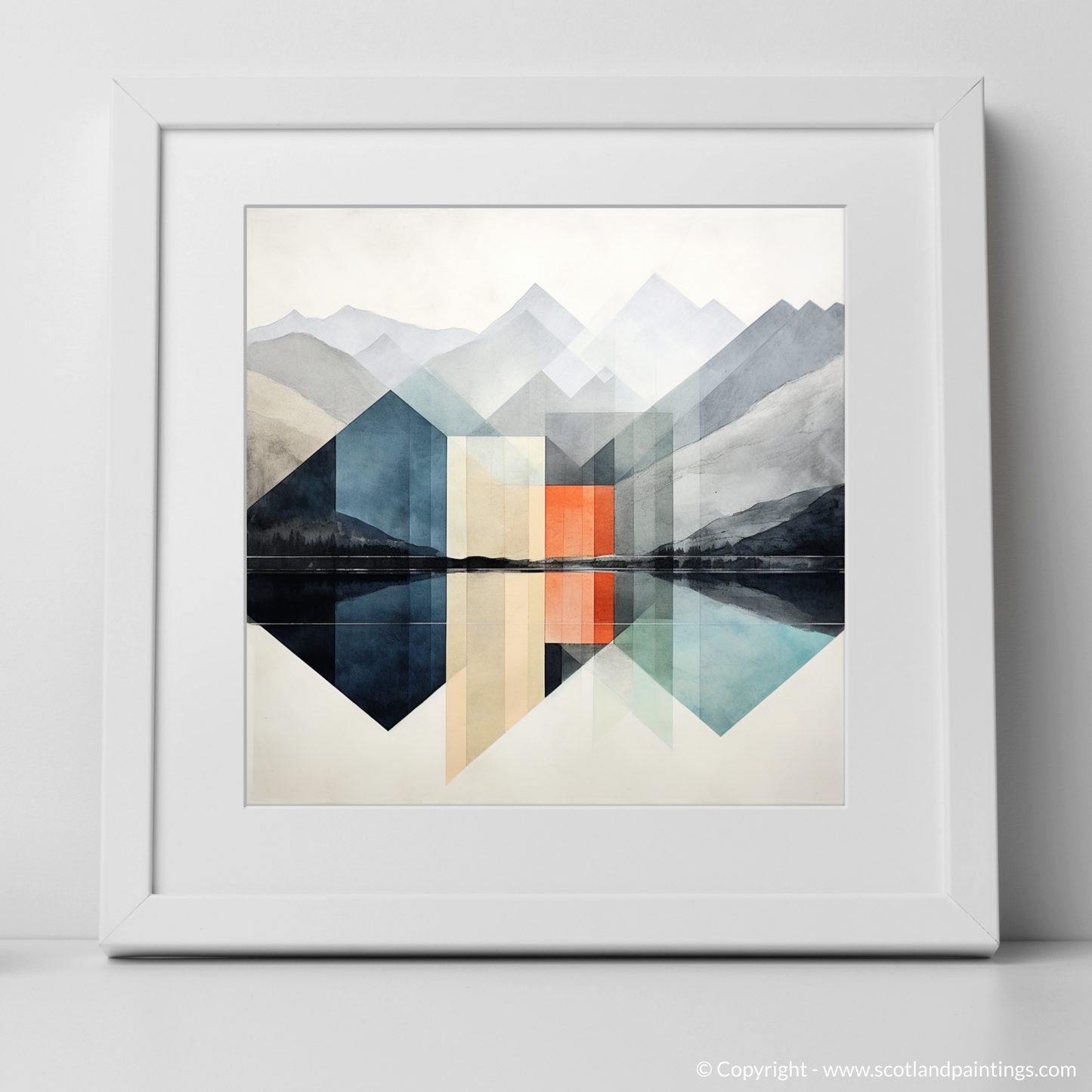 Glen Etive in Geometric Abstraction