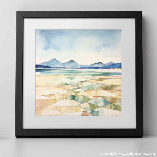 Coastal Serenity: A Minimalist Tribute to Silver Sands of Morar