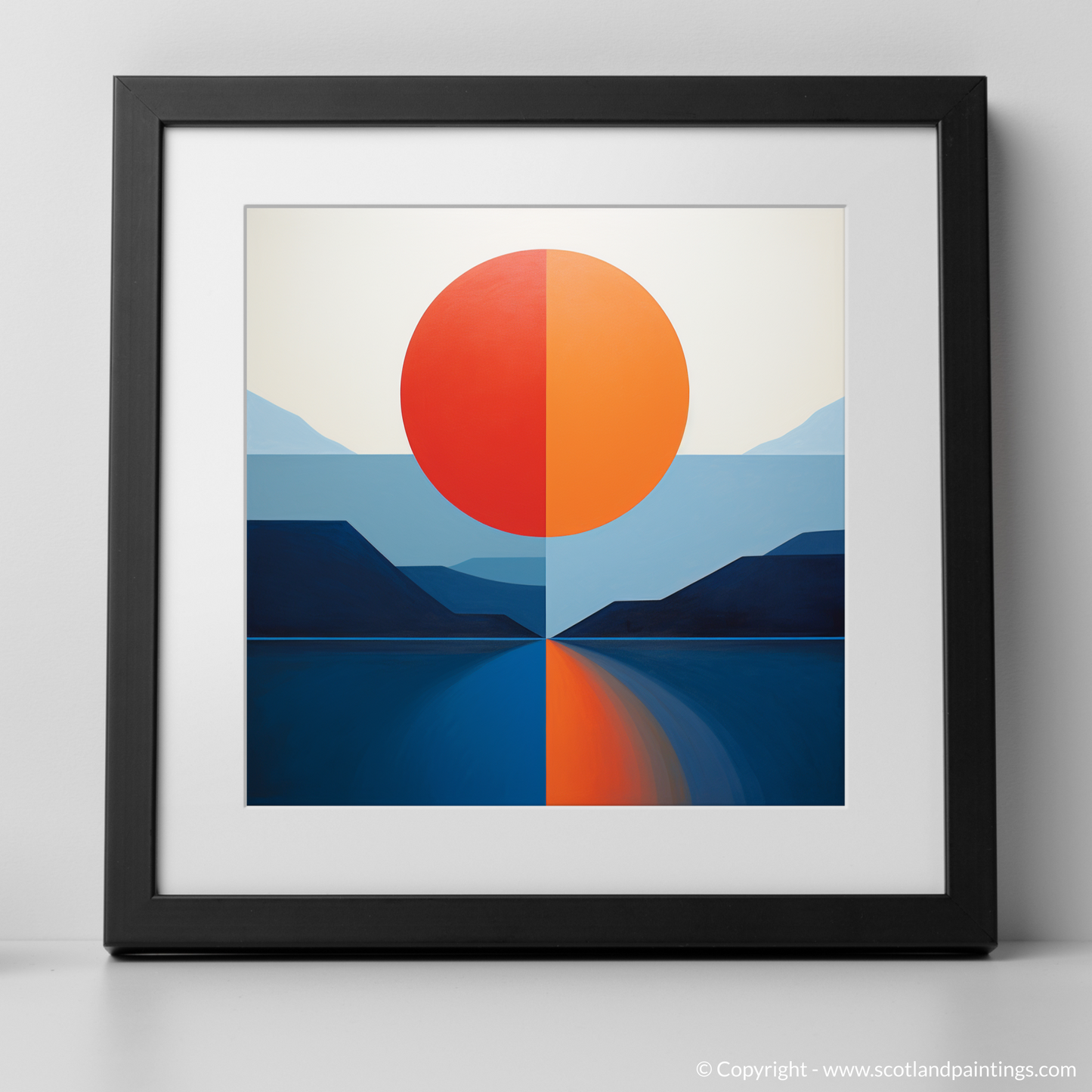 Isle of Skye Symmetry: A Minimalist Ode to Serenity