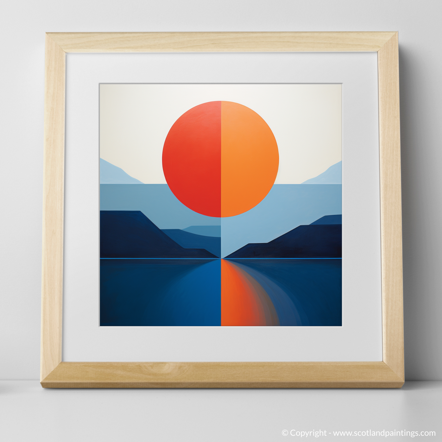 Isle of Skye Symmetry: A Minimalist Ode to Serenity