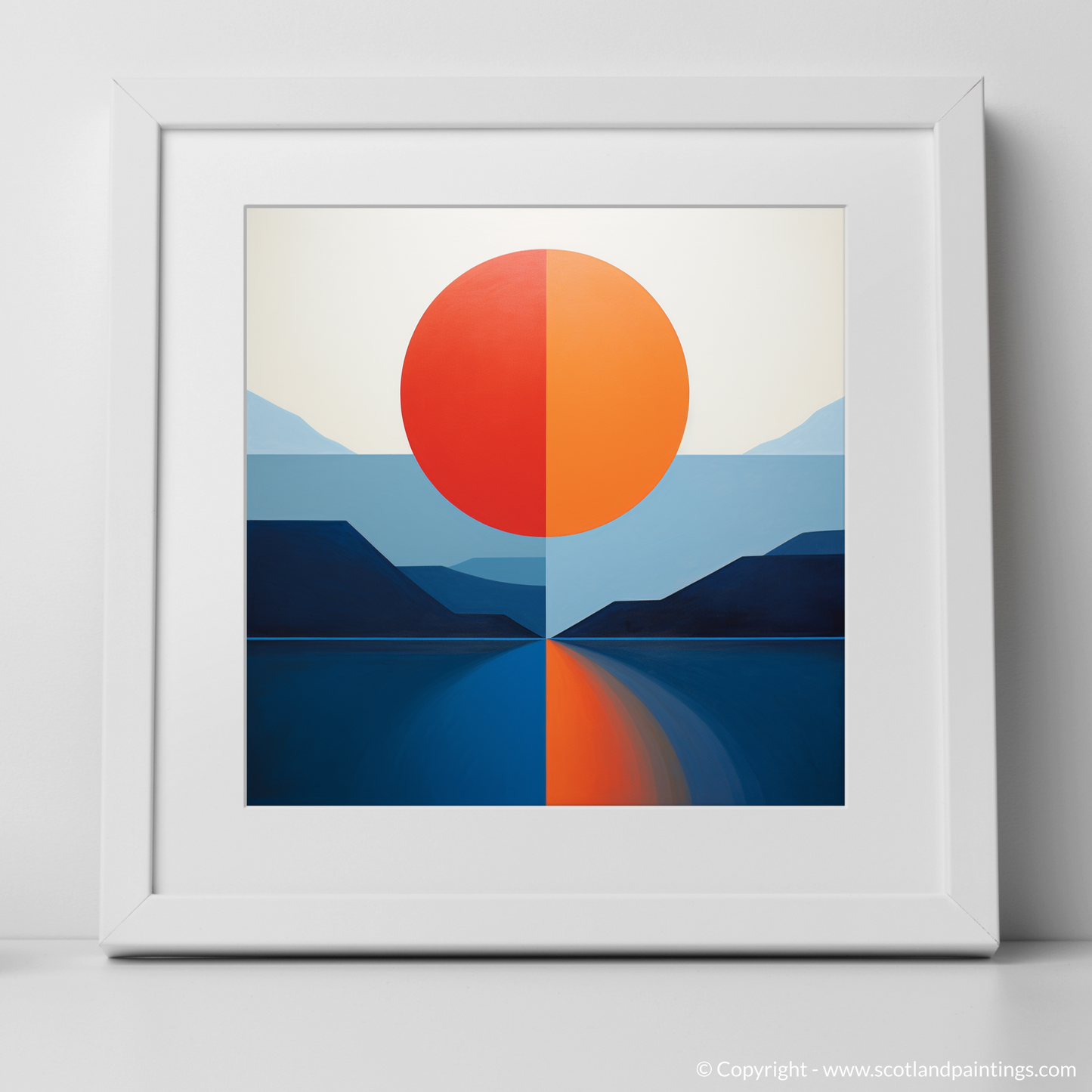 Isle of Skye Symmetry: A Minimalist Ode to Serenity