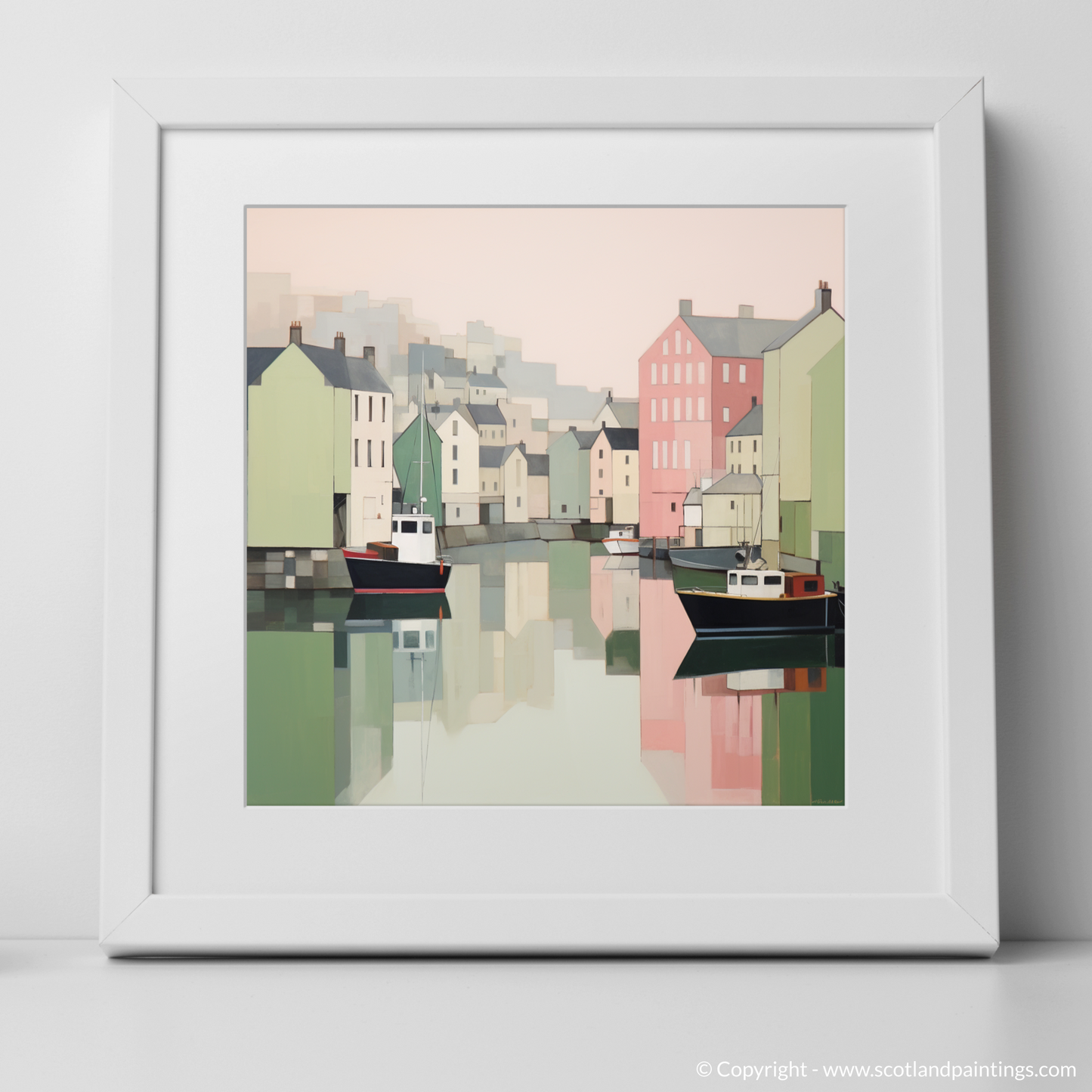 Serenity at Mallaig Harbour: A Minimalist Ode