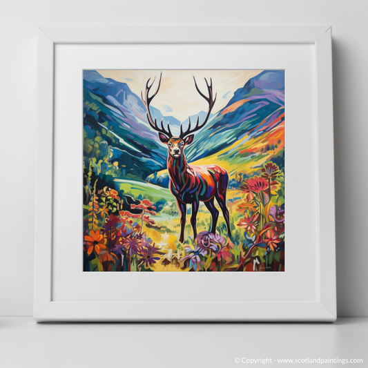 Summer Stag in Fauvist Glencoe