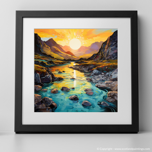 Golden Hour Enchantment at Isle of Skye Fairy Pools