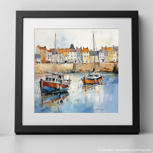 Anstruther's Dreamy Waterfront: An Impressionist Tribute