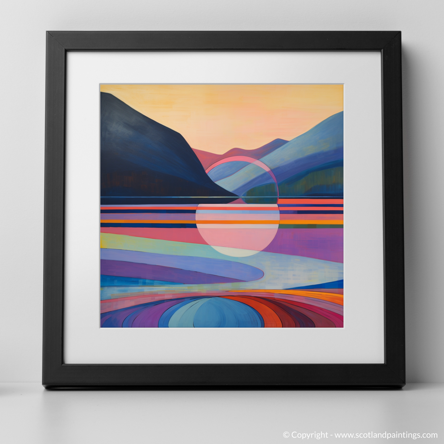 Loch Earn Abstraction: A Color Field Reverie