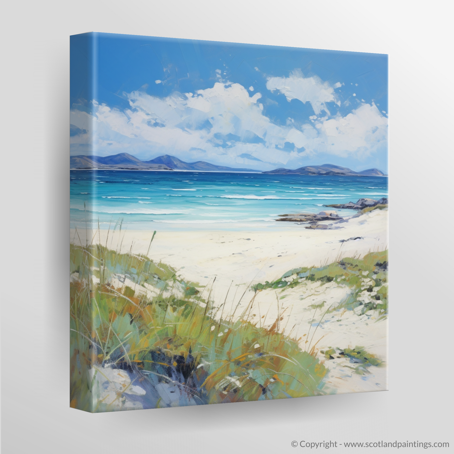 Traigh Mhor Impression: A Serene Scottish Beachscape