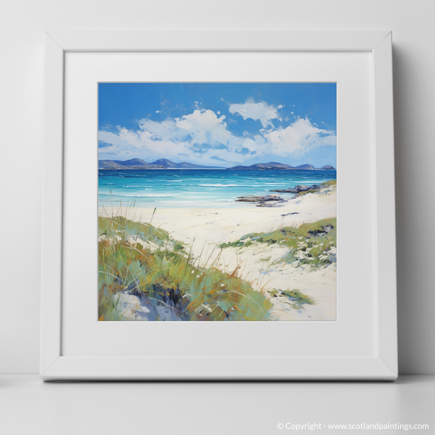 Traigh Mhor Impression: A Serene Scottish Beachscape