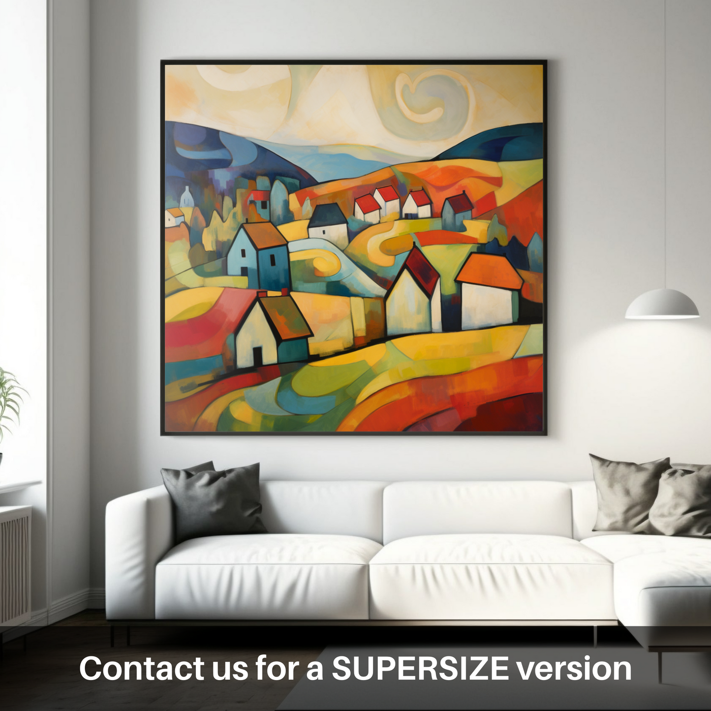 Huge supersize print of Glenmore, Highlands