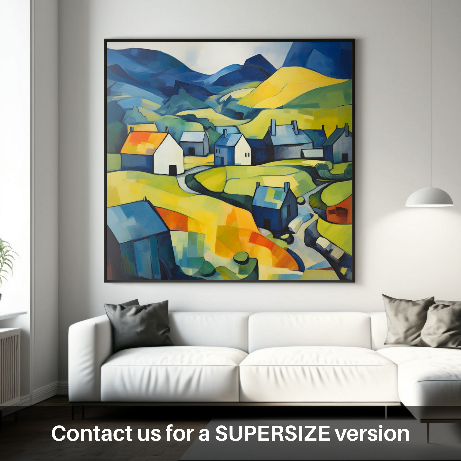 Huge supersize print of Glenmore, Highlands