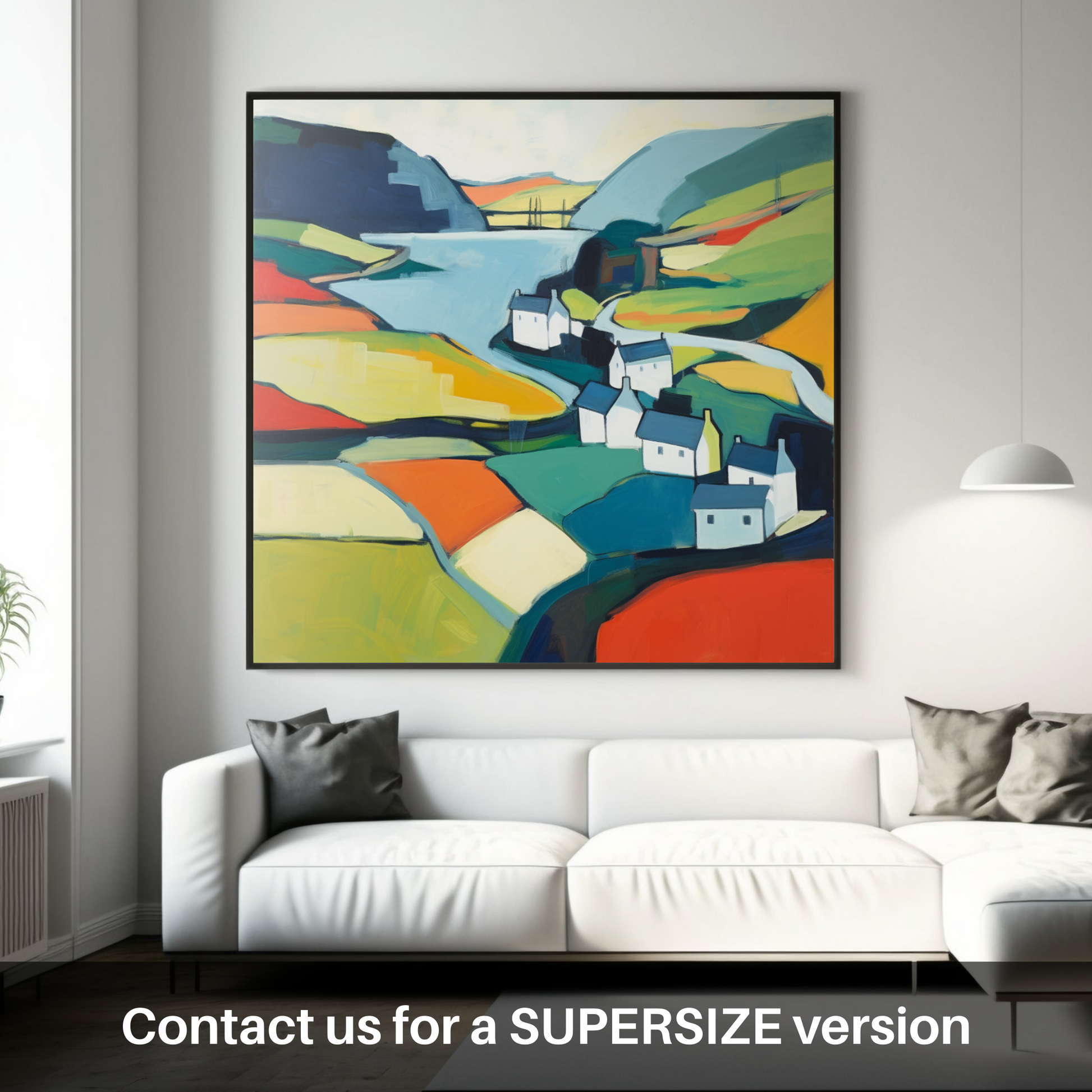 Huge supersize print of Glenmore, Highlands