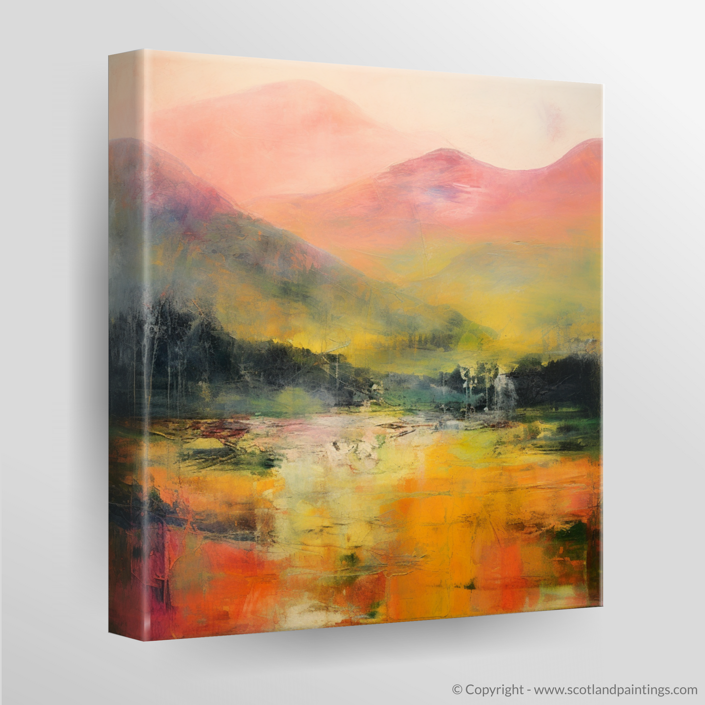 Canvas Print of Glen Orchy, Argyll and Bute