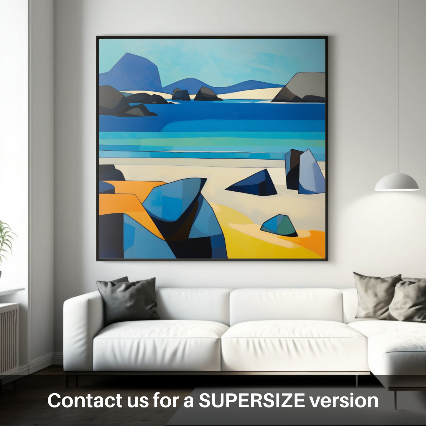 Huge supersize print of Mellon Udrigle Beach, Wester Ross